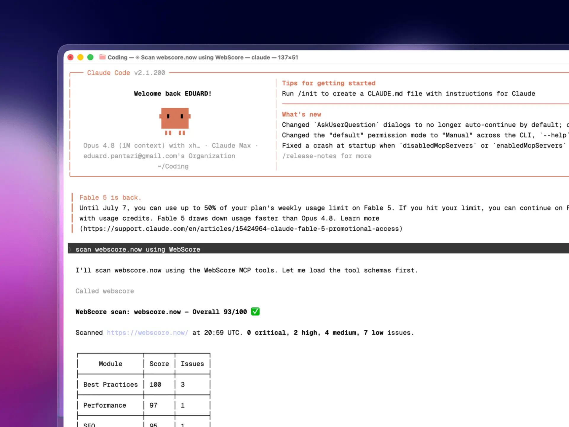 Screenshot 10 of WebScore
