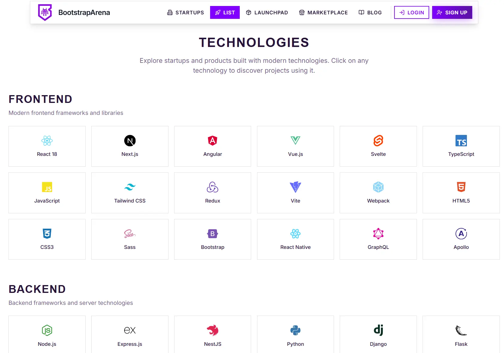 Screenshot 1 of BootstrapArena