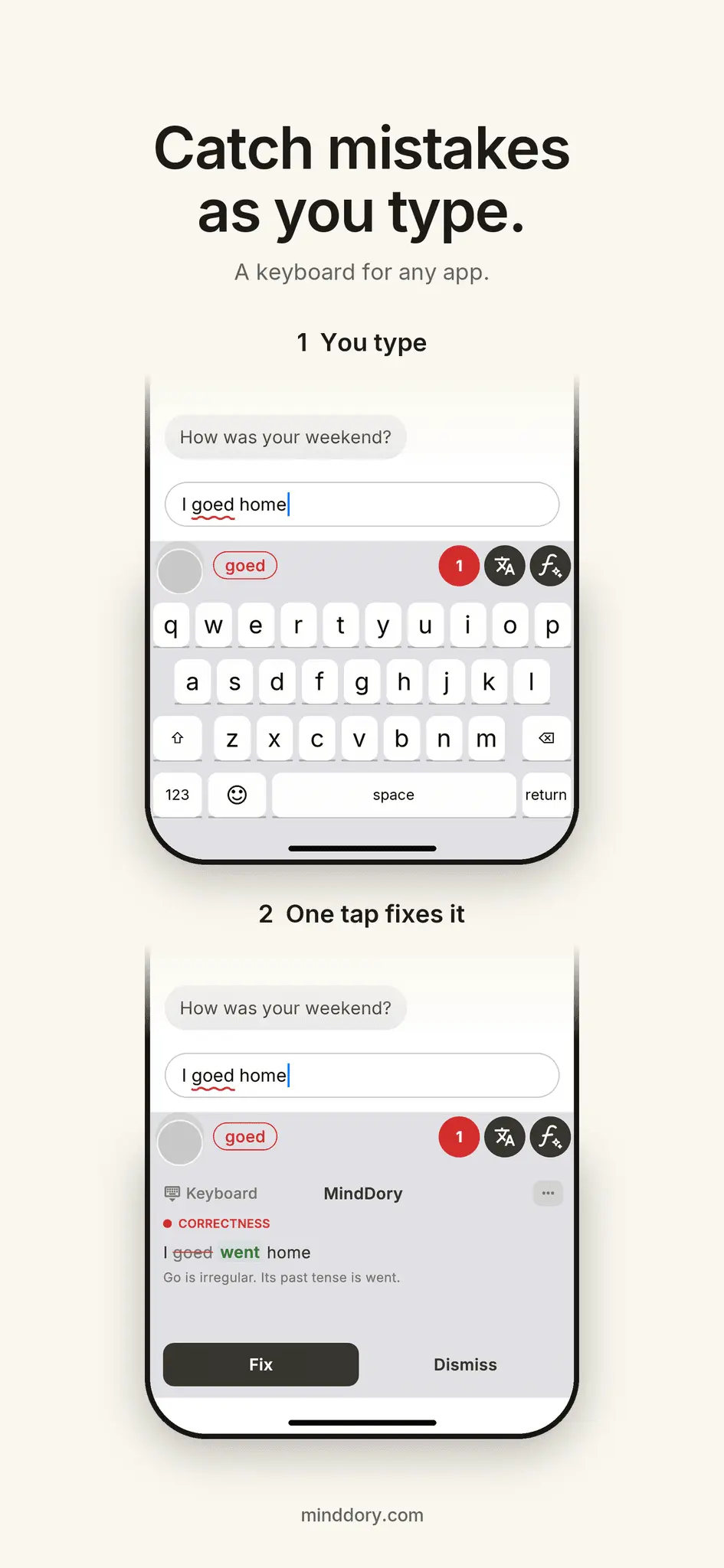 Screenshot 2 of MindDory: Vocabulary & Grammar