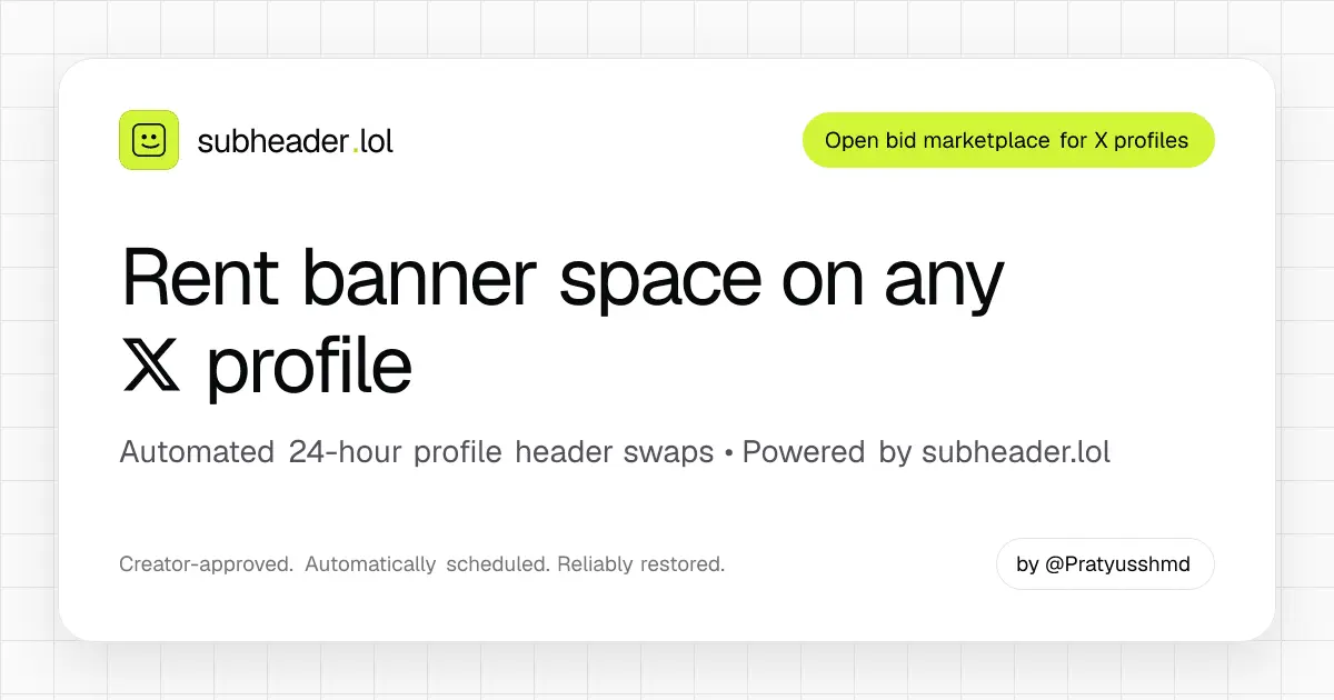 Screenshot 1 of SubHeader