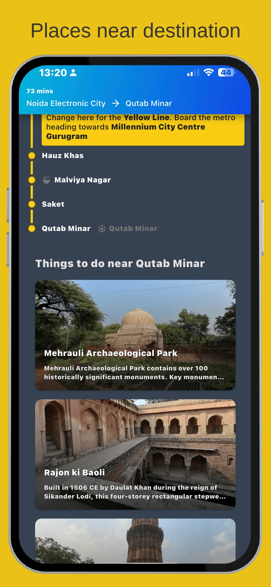 Screenshot 10 of Metro Between Stations – Delhi