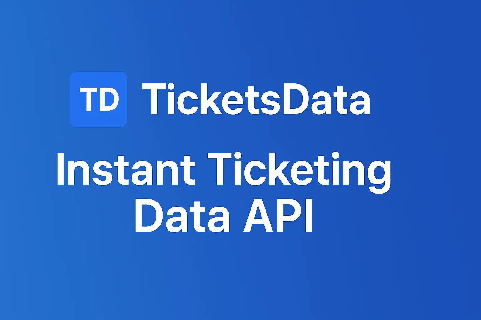 Screenshot 1 of TicketsData – Events API in clean JSON