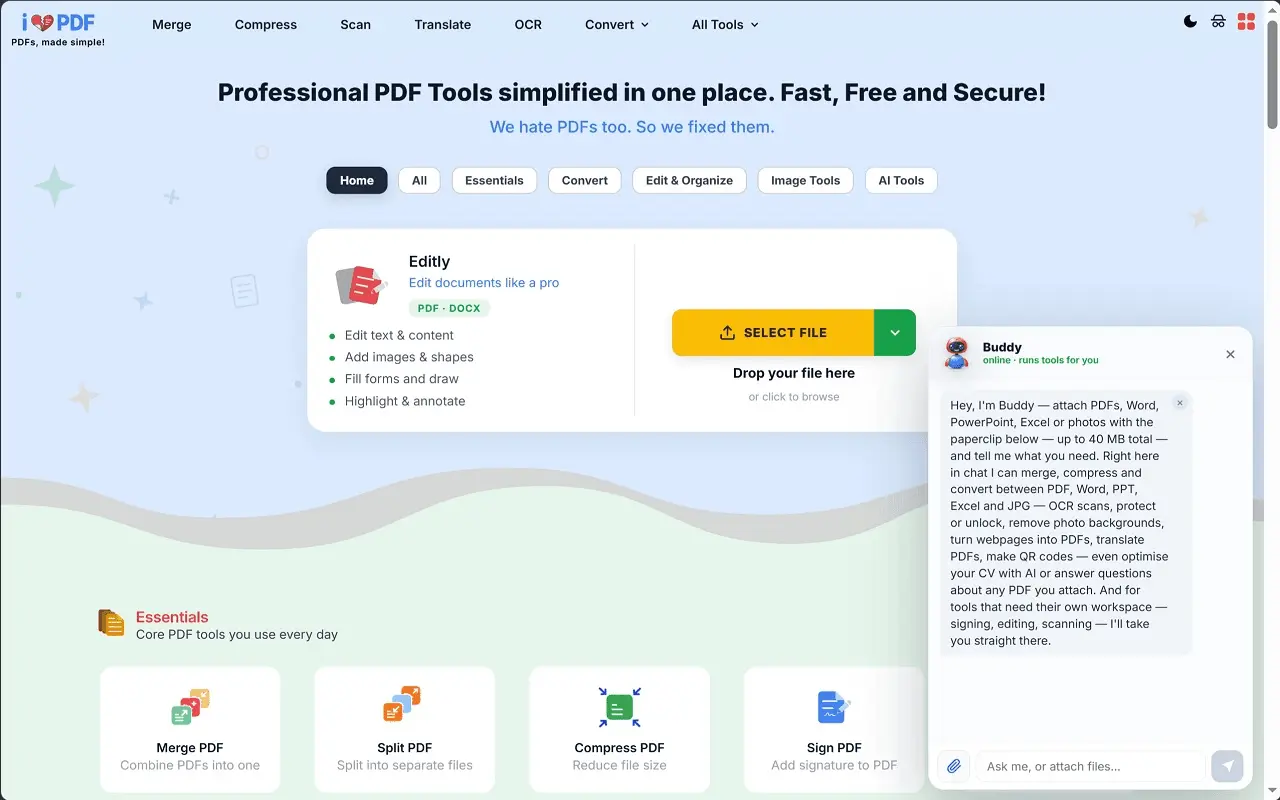 Screenshot 4 of iHatePDF