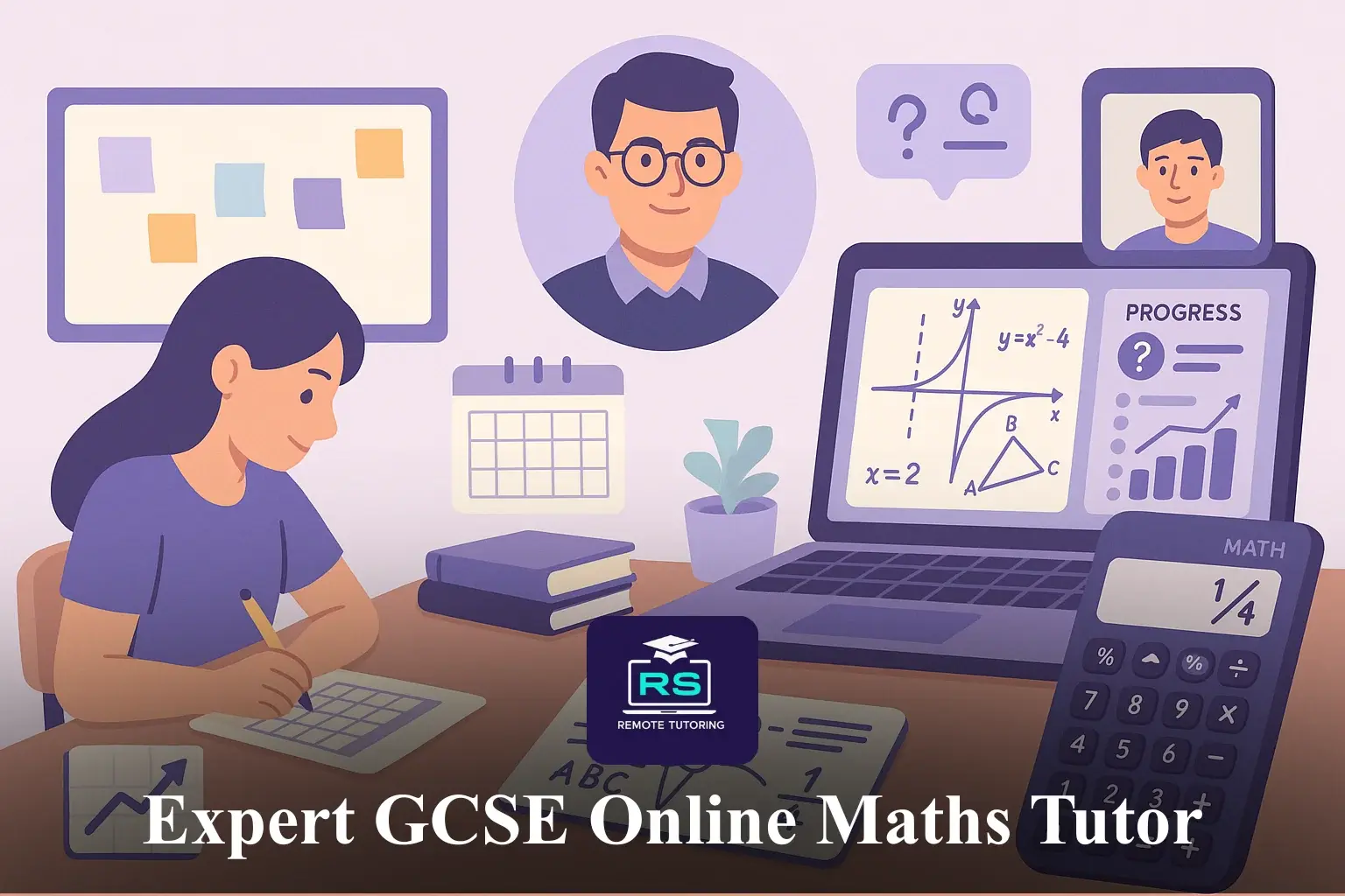 Screenshot 1 of GCSE Maths Tutor Online