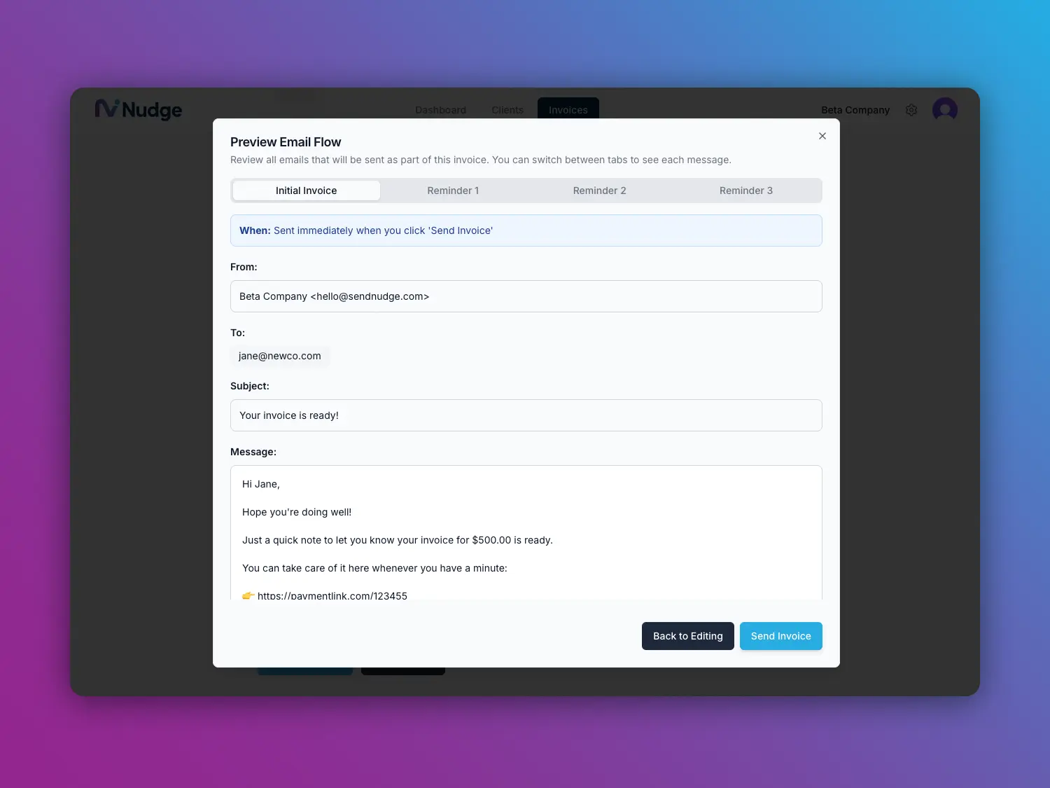 Screenshot 4 of Nudge