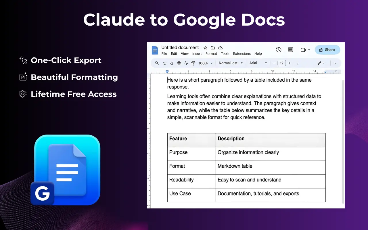 Screenshot 7 of Claude Exporter Chrome Extension