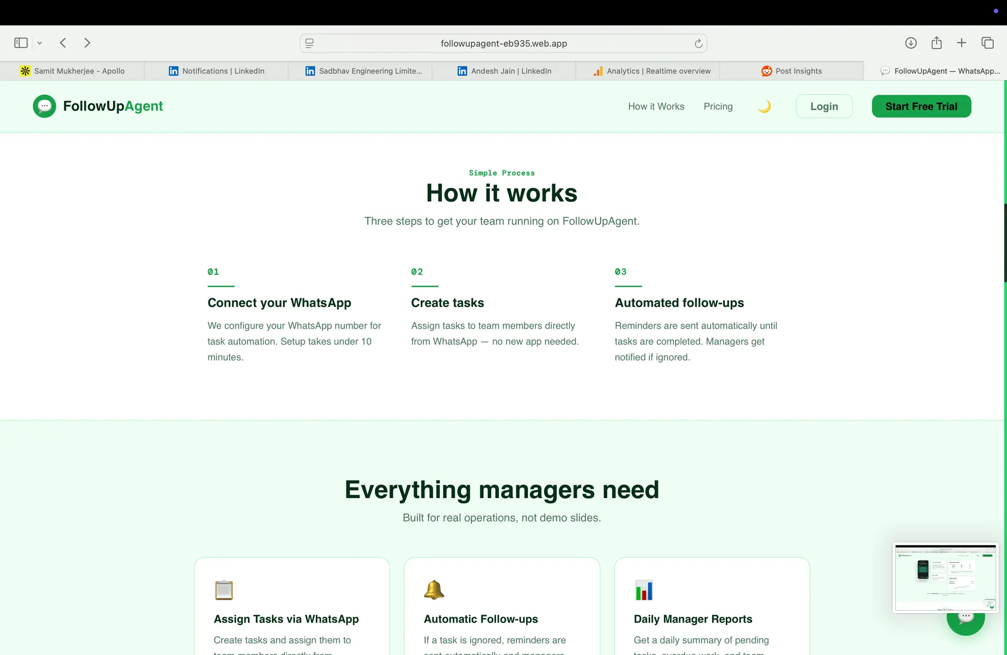 Screenshot 9 of FollowUpAgent