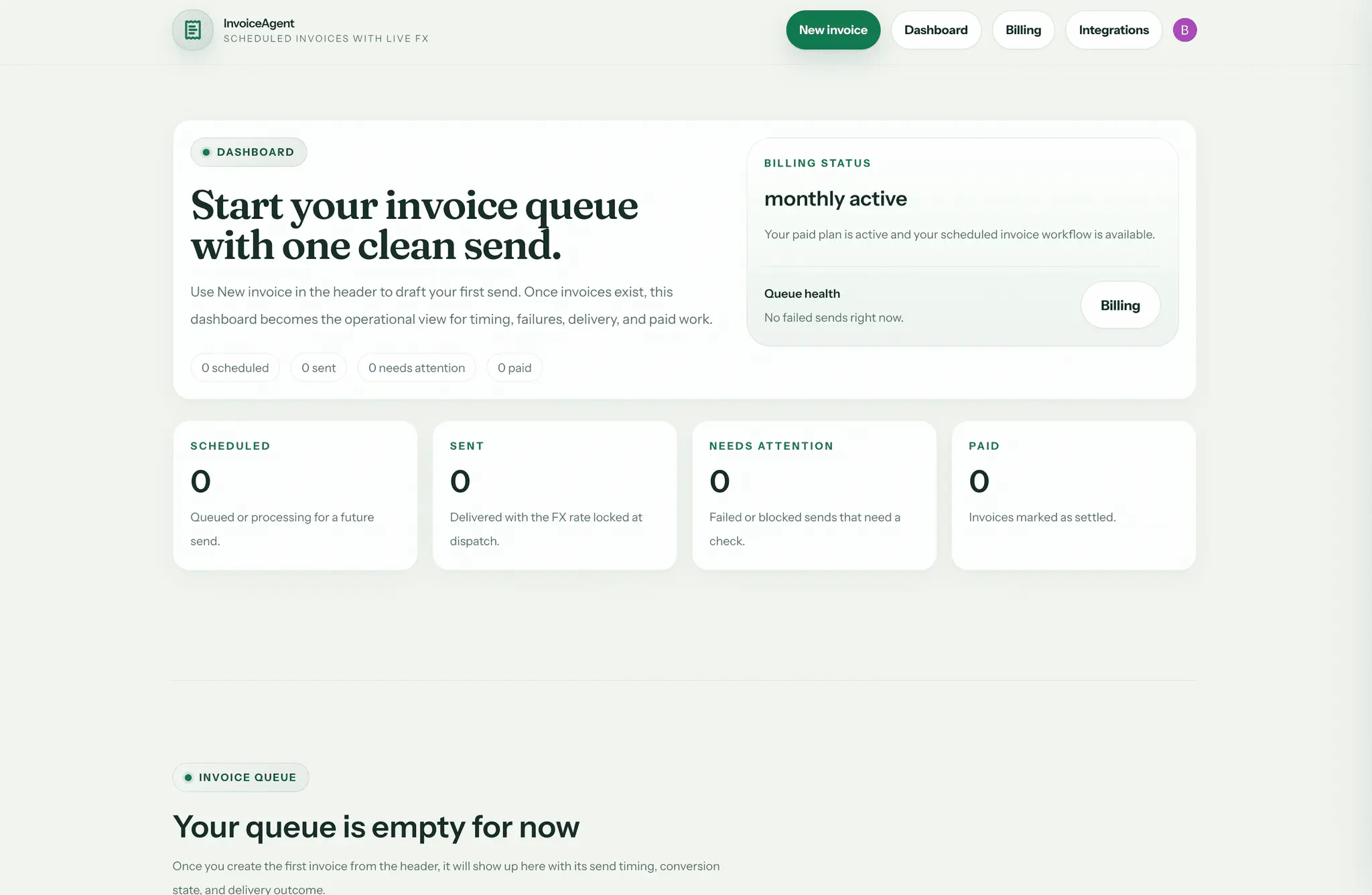 Screenshot 3 of InvoiceAgent