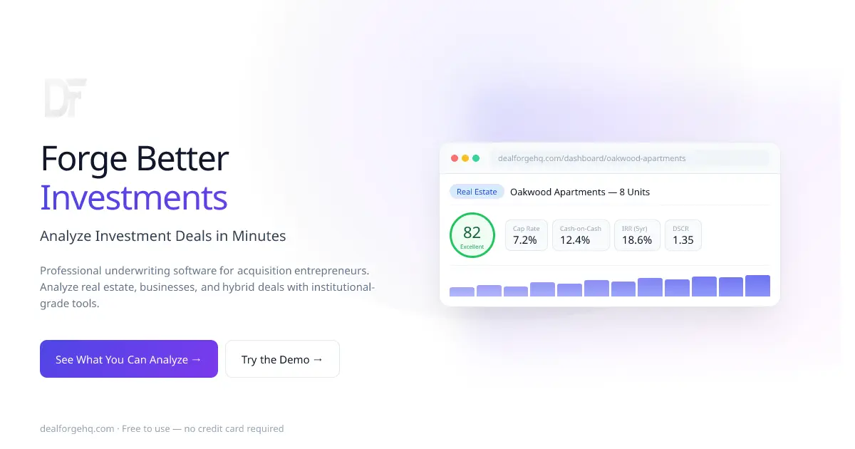 Screenshot 1 of DealForge