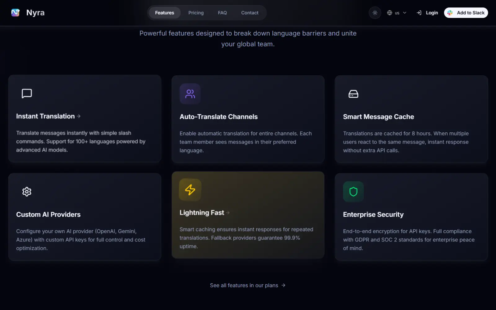 Screenshot 2 of Nyra - AI-Powered Translation for Slack