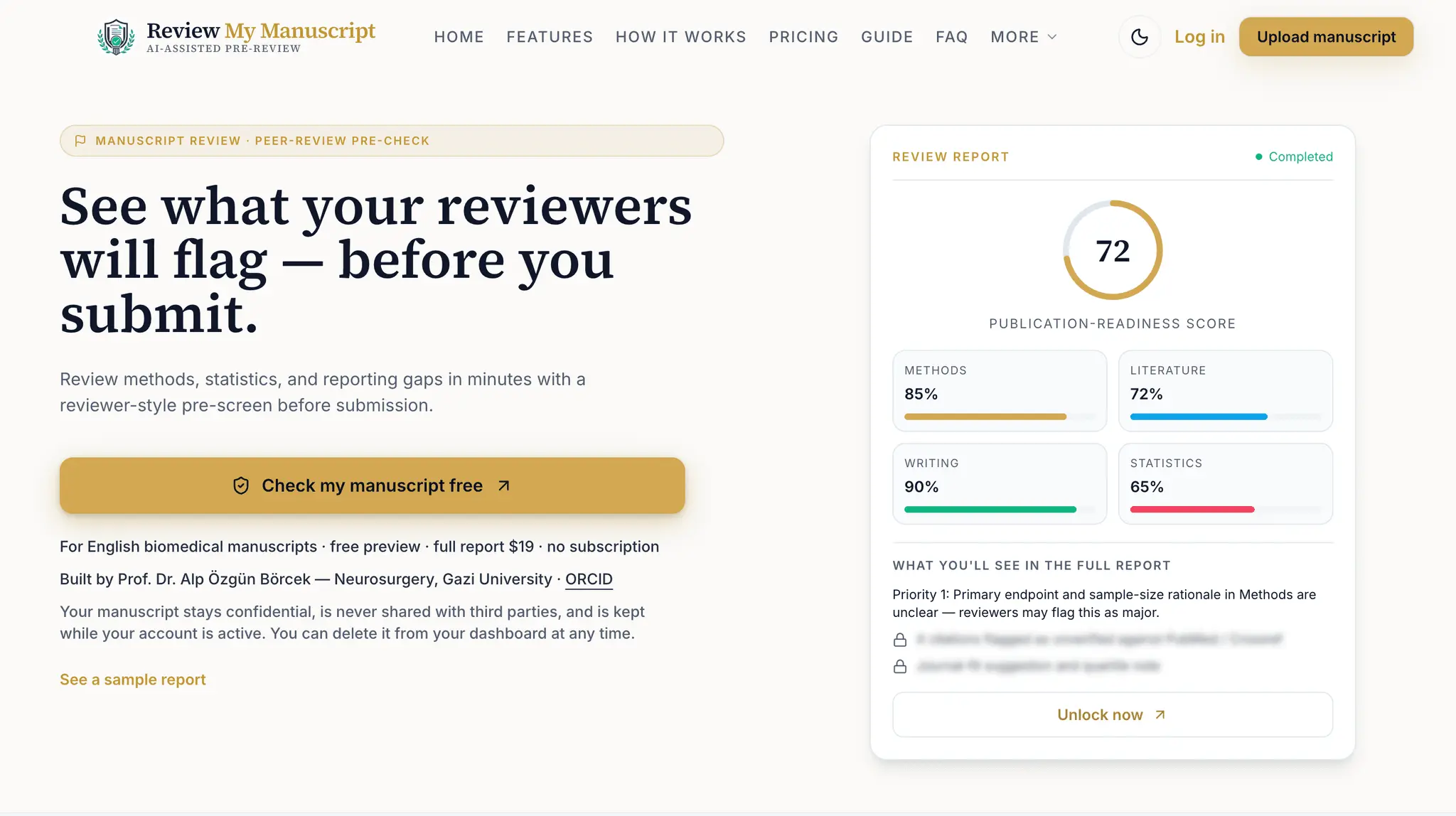 Screenshot 2 of Review My Manuscript