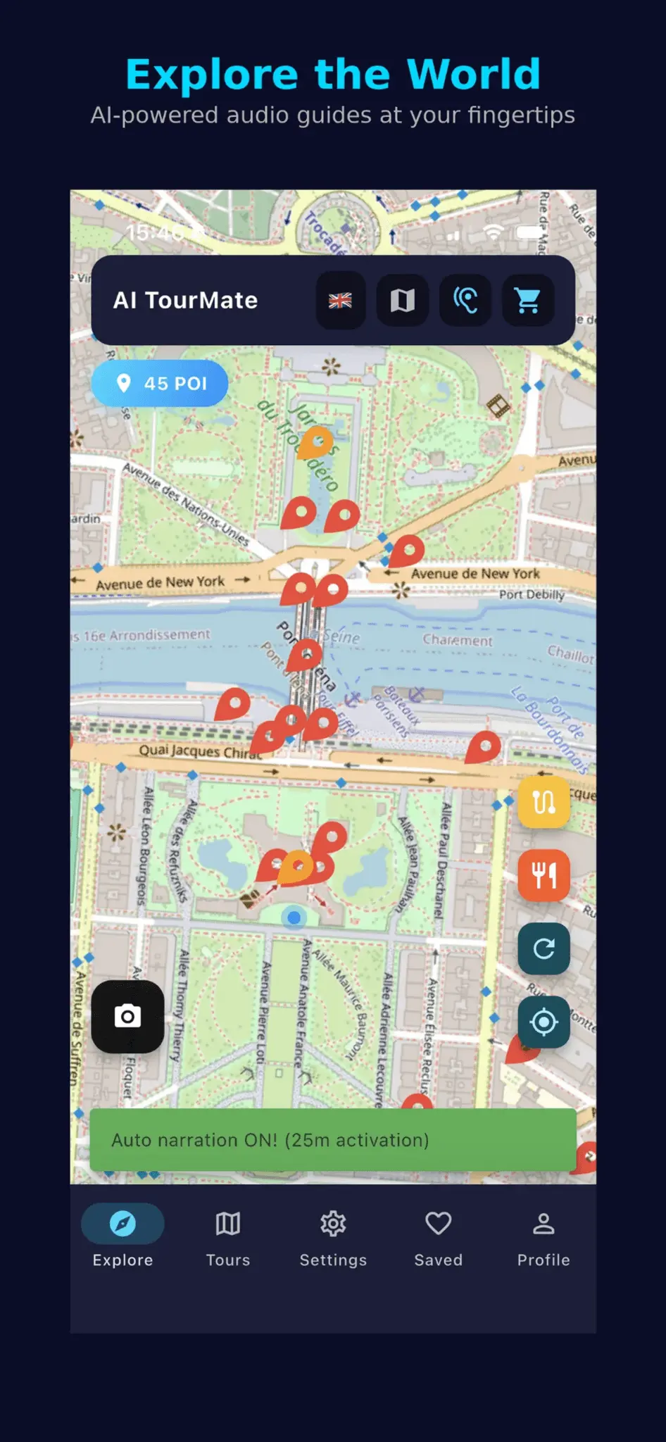 Screenshot 1 of AI Tourmate