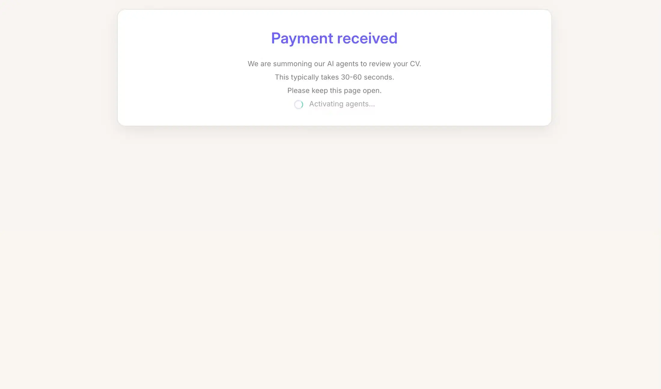 Screenshot 2 of AI CV Optimizer