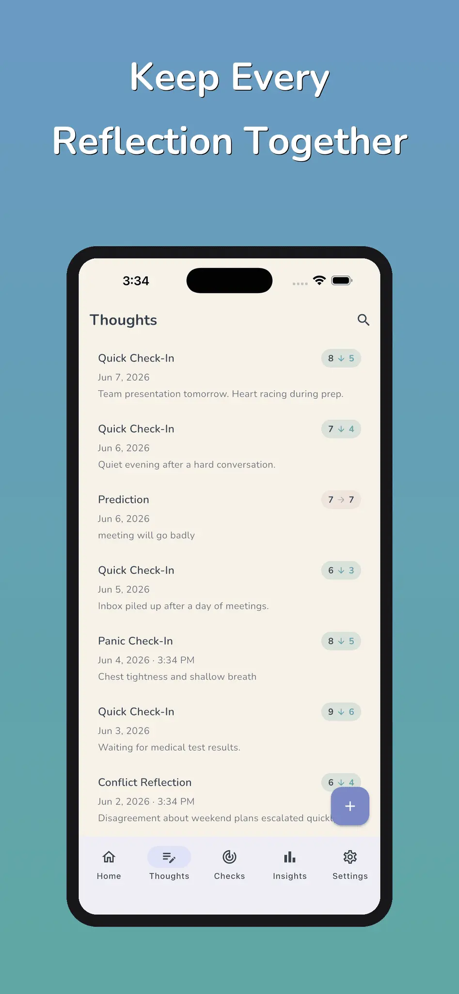 Screenshot 5 of Thought Tracker CBT