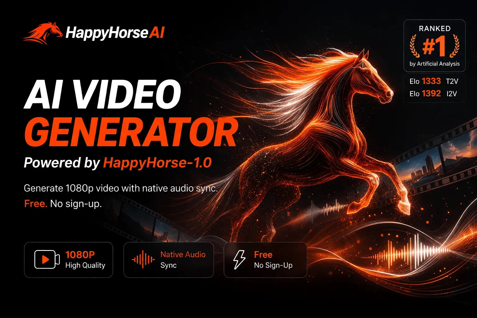 Screenshot 1 of HappyHorse AI