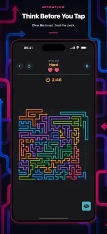 Screenshot 2 of ArrowFlow: Arrow Puzzle