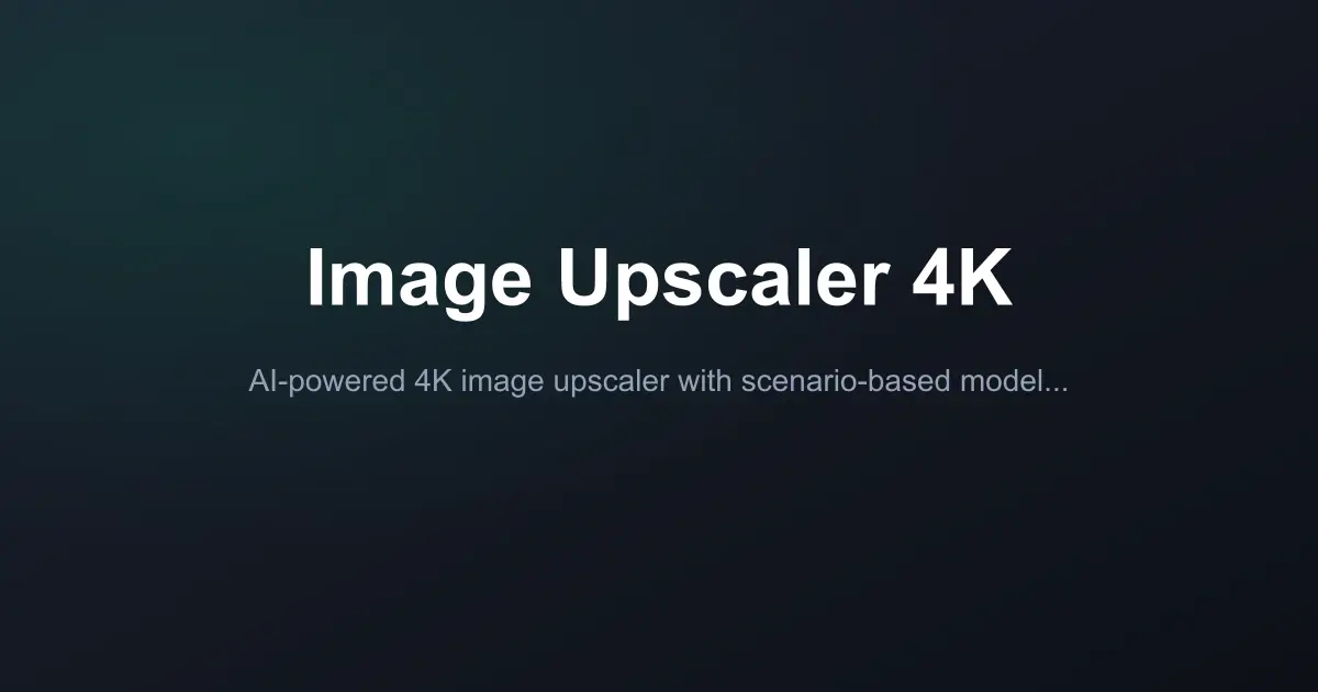 Screenshot 1 of Image Upscaler 4K