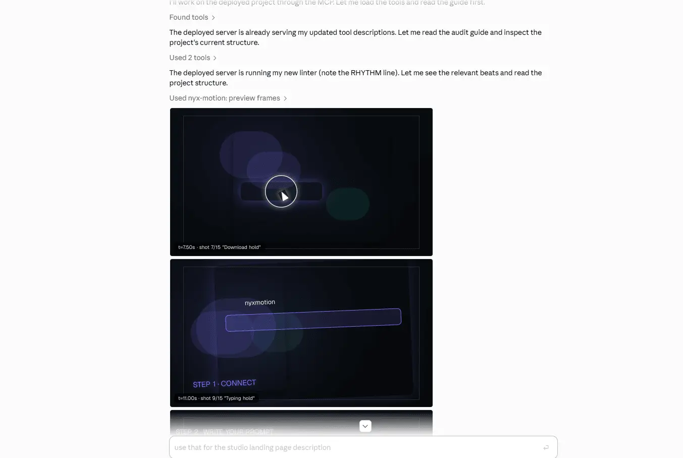 Screenshot 2 of Nyx Motion