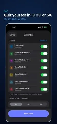 Screenshot 1 of CertFlash
