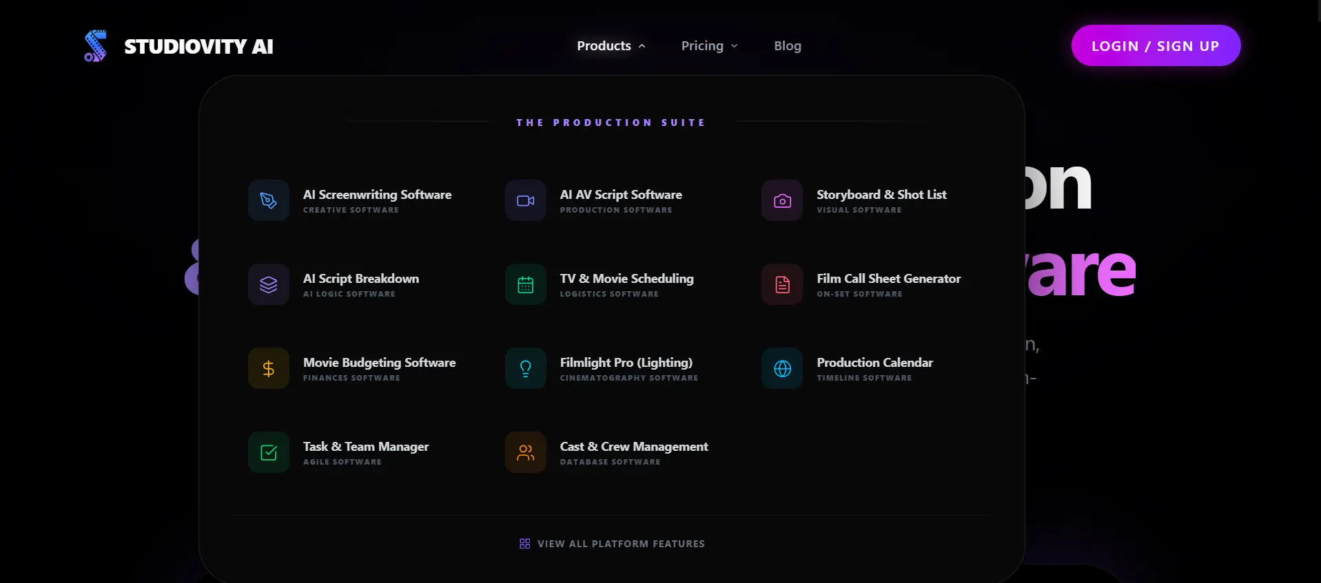 Screenshot 5 of Film Production Management Software