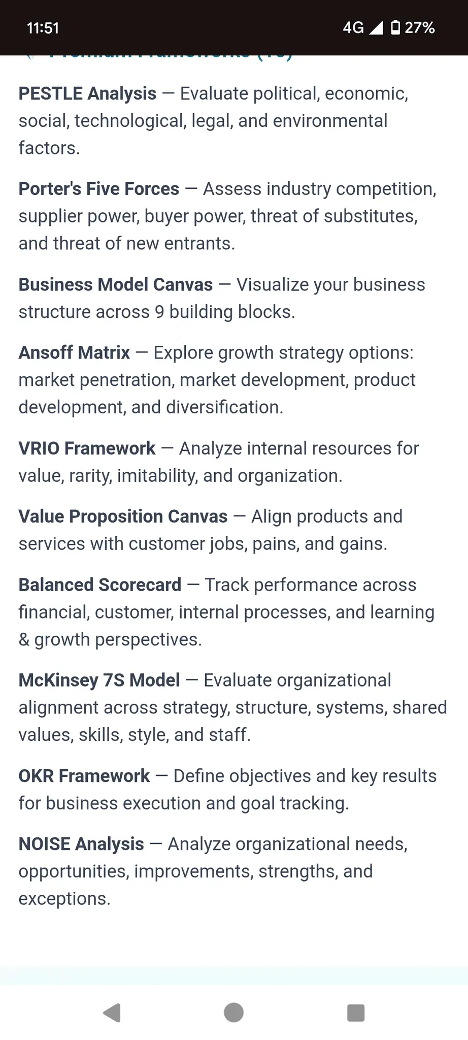 Screenshot 4 of AnalysisGen