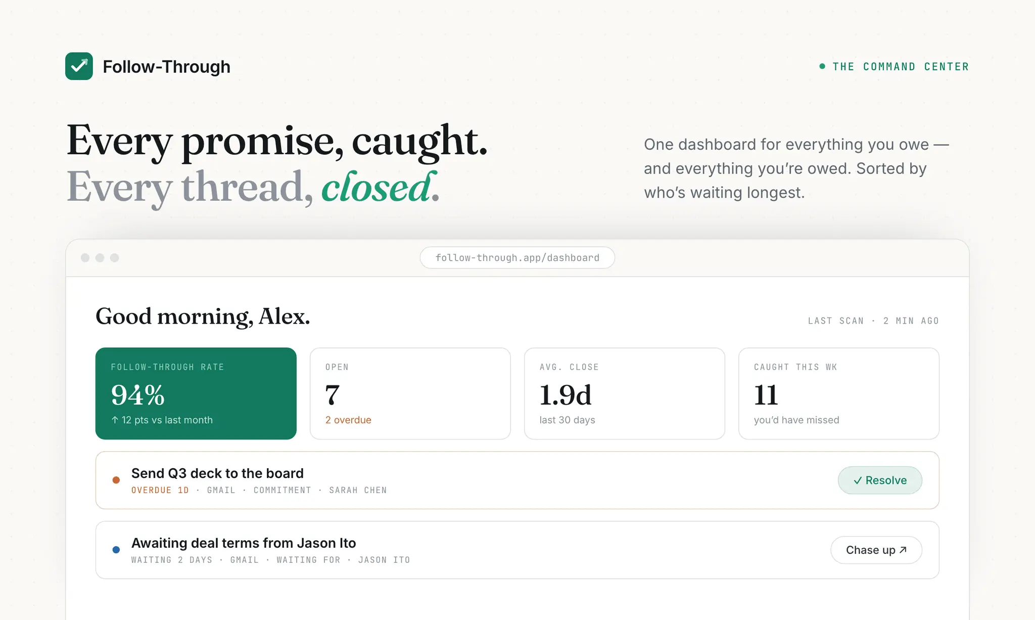 Screenshot 2 of Follow-Through
