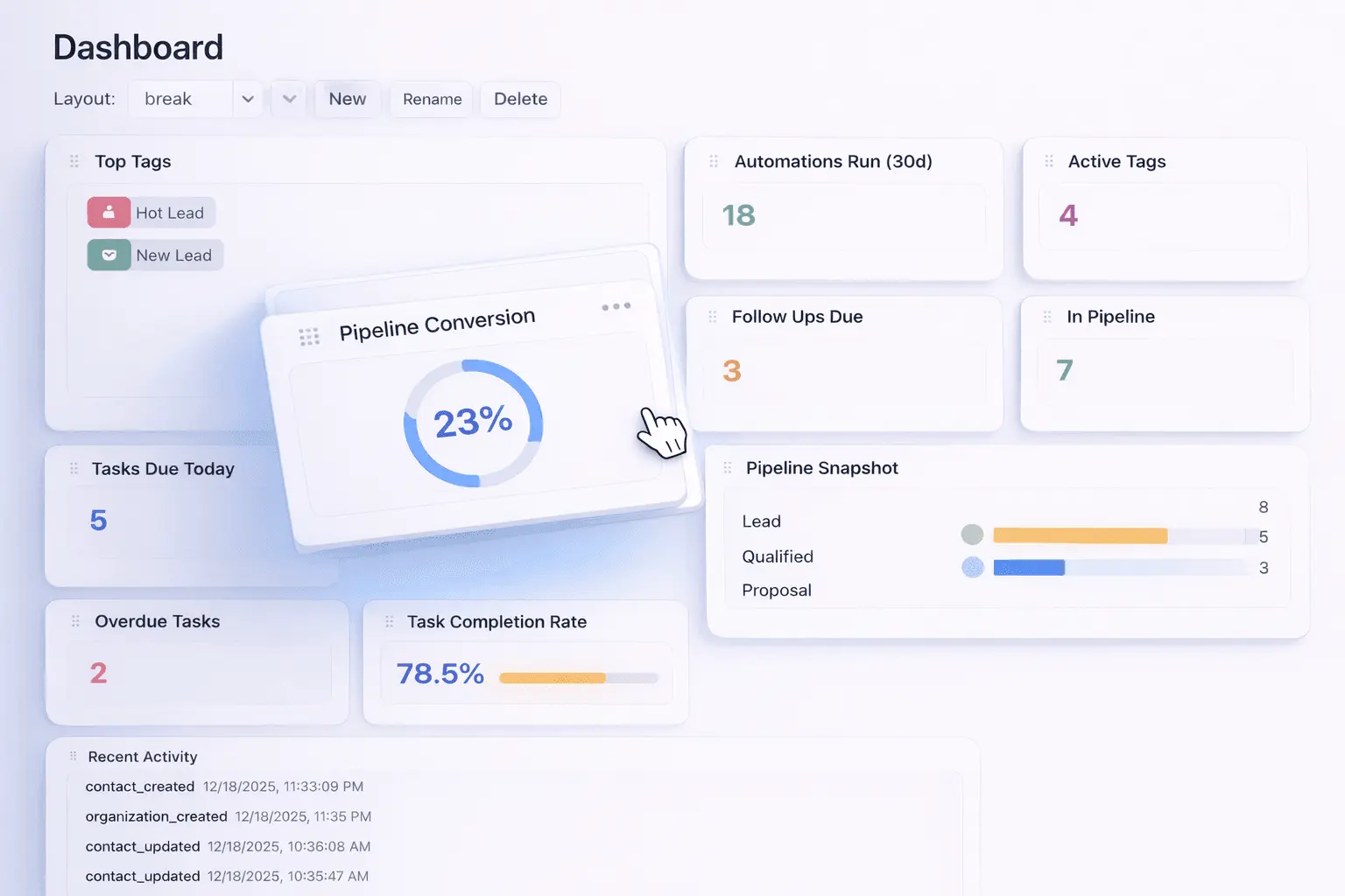 Screenshot 2 of AlignedCRM