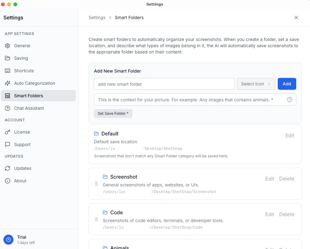 Screenshot 5 of ShotSnap - AI-Powered Screenshot Tool