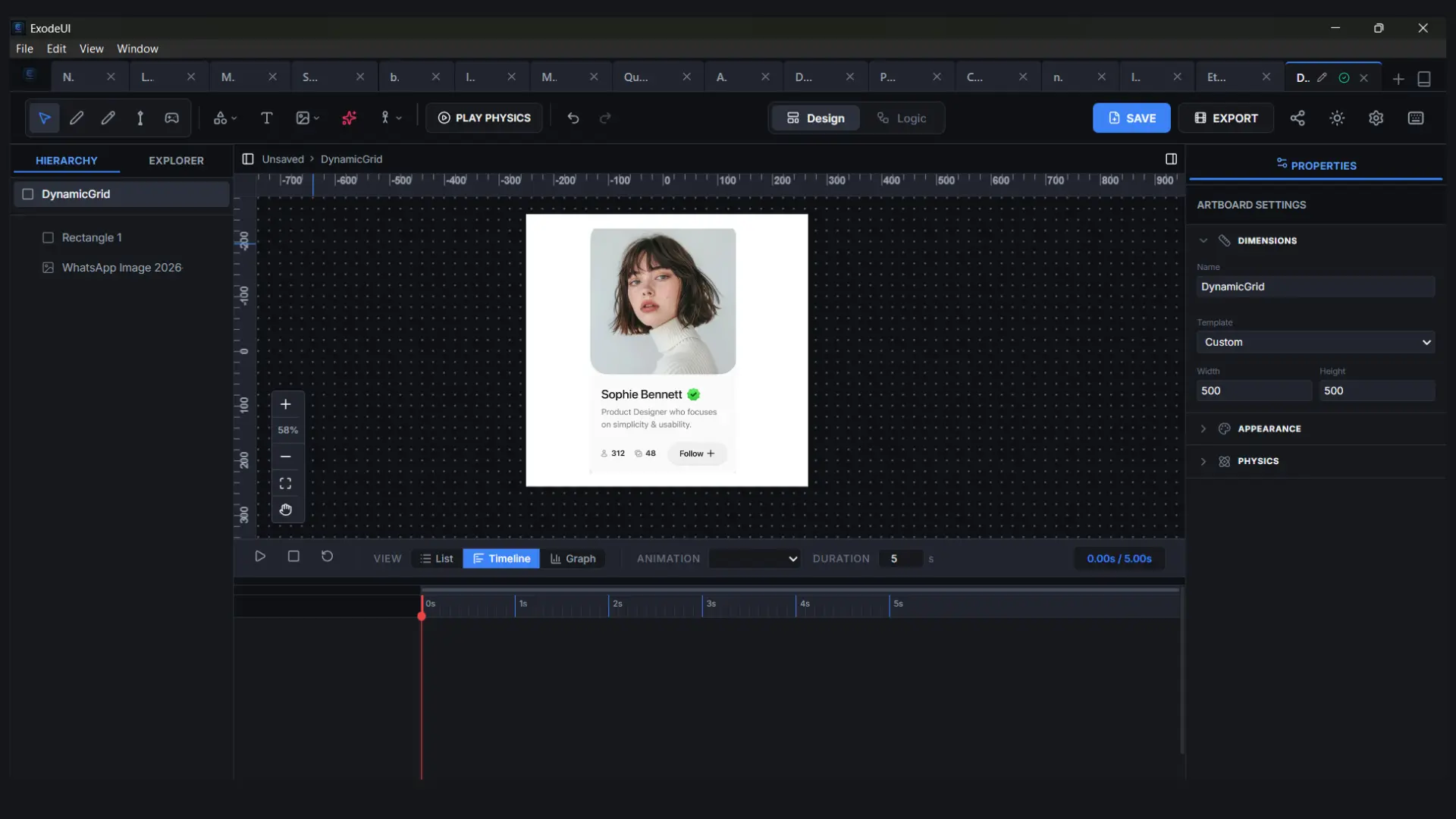 Screenshot 1 of ExodeUI