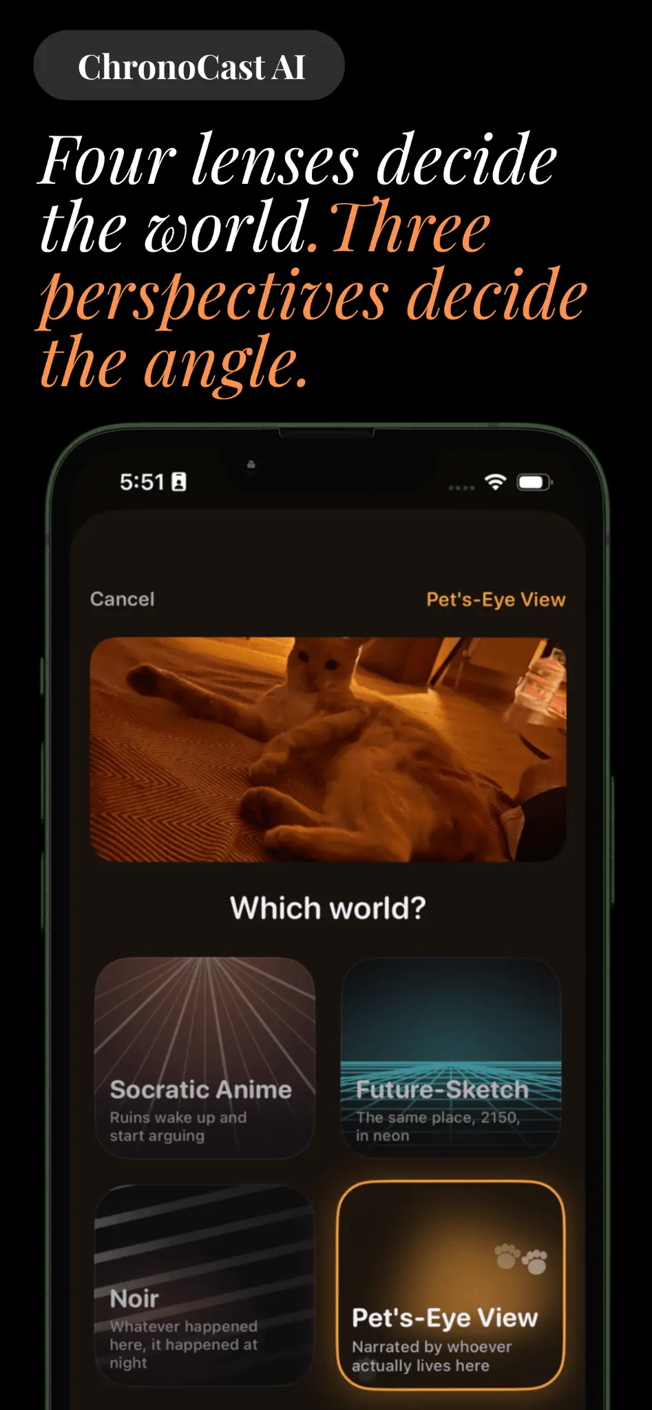 Screenshot 3 of ChronoCast AI