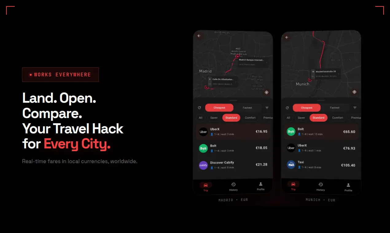 Screenshot 4 of Payfair: Compare Ride Prices