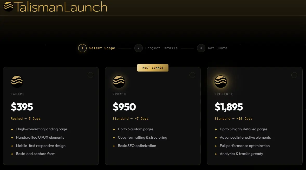Screenshot 1 of TalismanLaunch