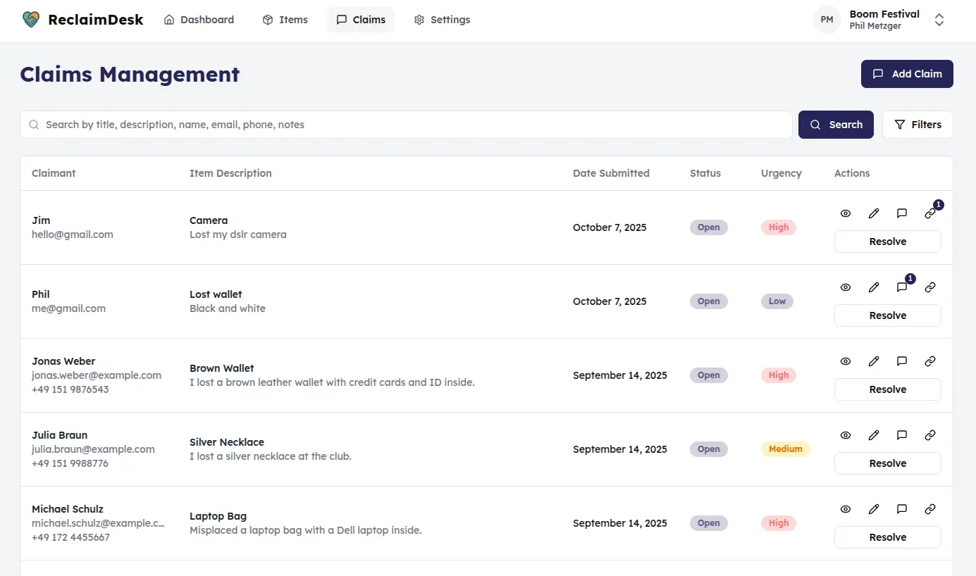Screenshot 5 of ReclaimDesk