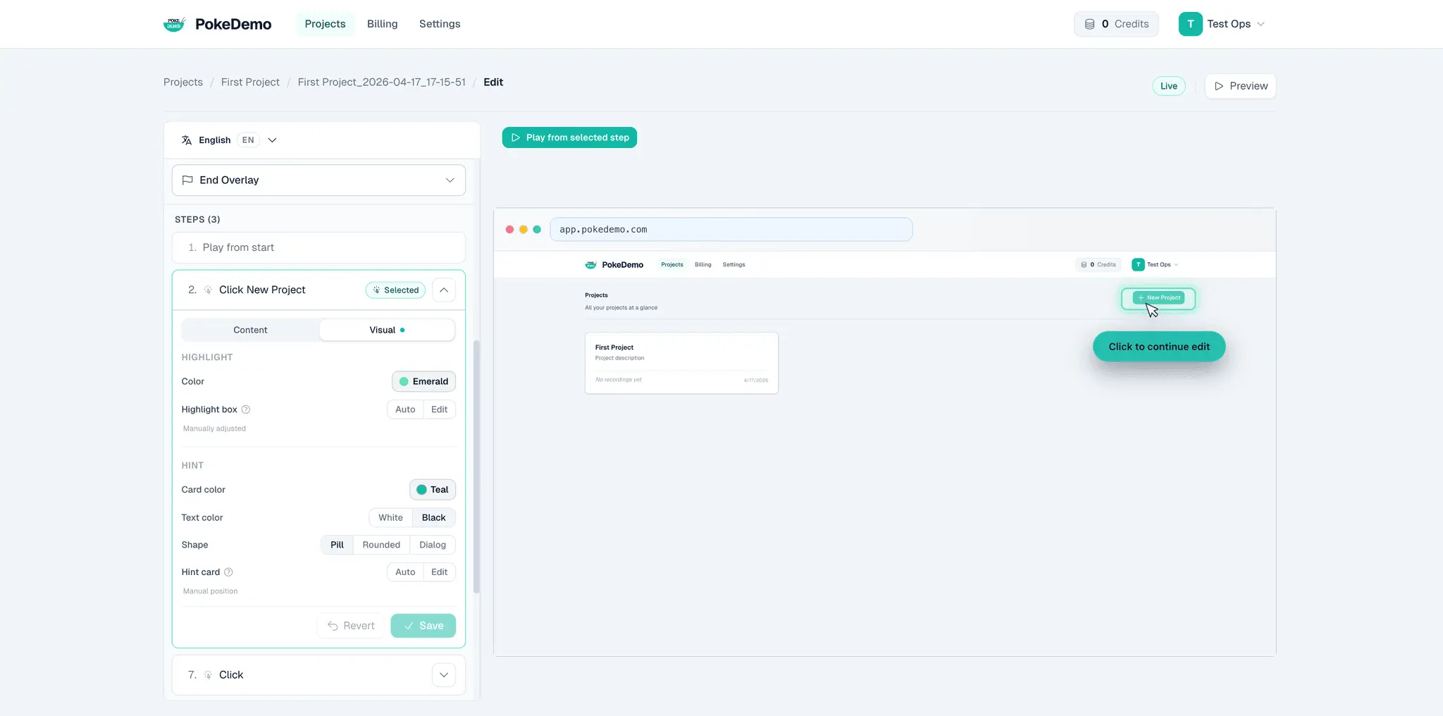 Screenshot 4 of PokeDemo