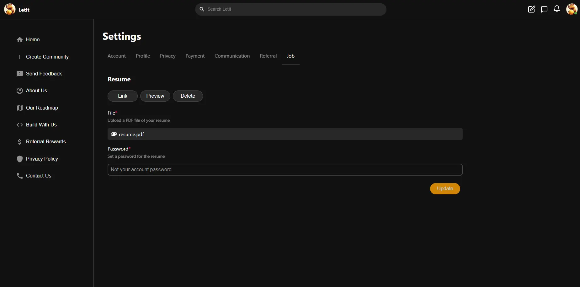 Screenshot 4 of LetIt.net