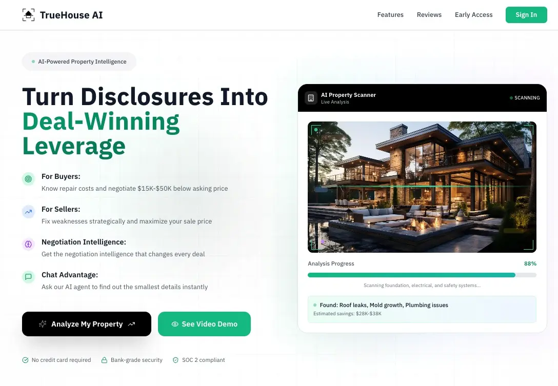 Screenshot 2 of TrueHouse AI
