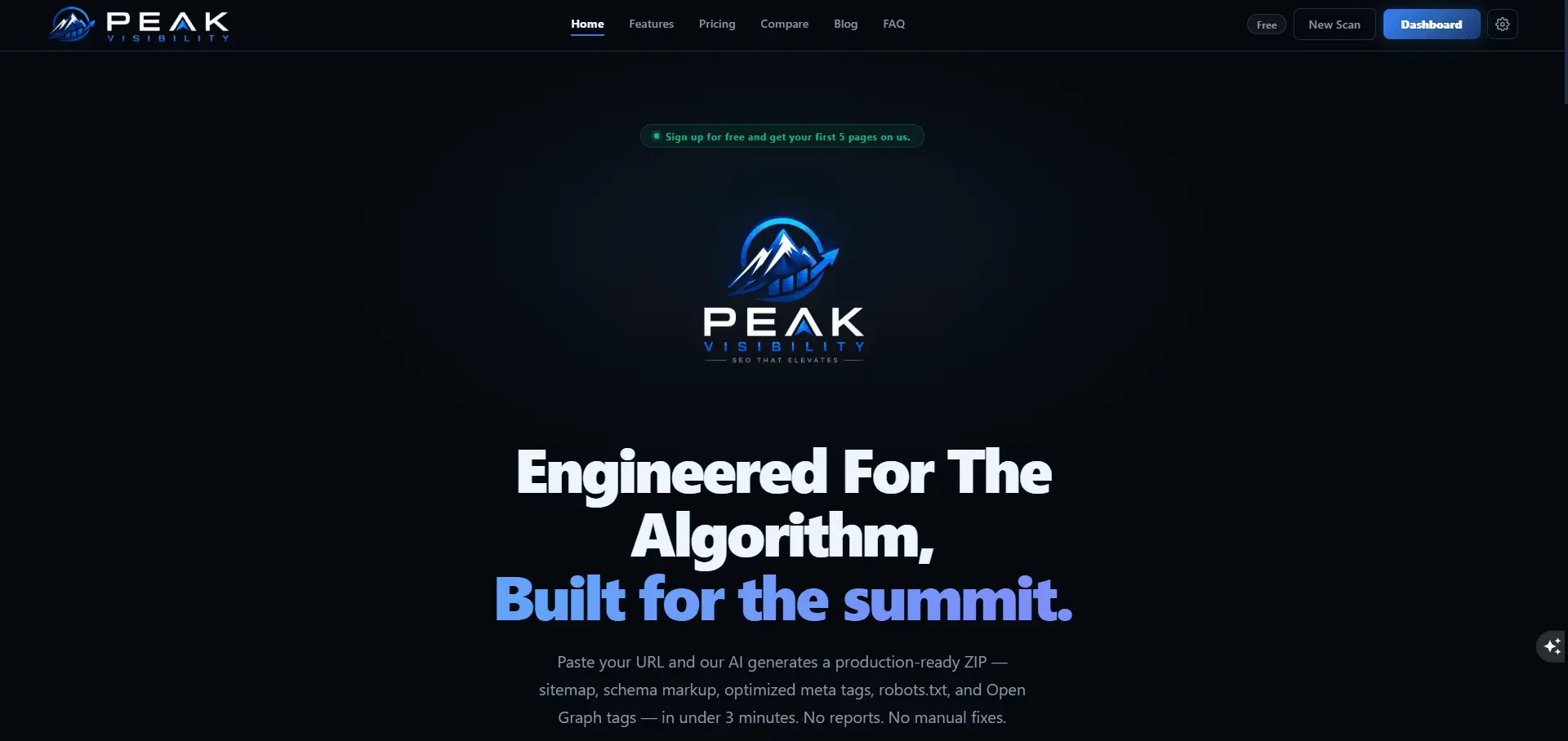 Screenshot 1 of Peak Visibility