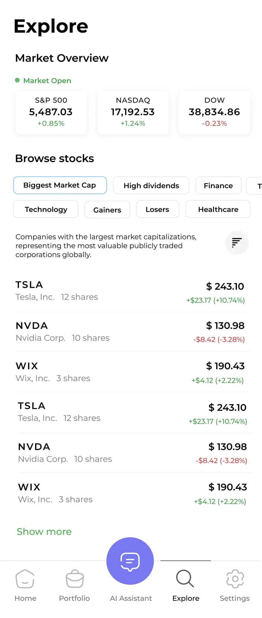 Screenshot 5 of StockAI