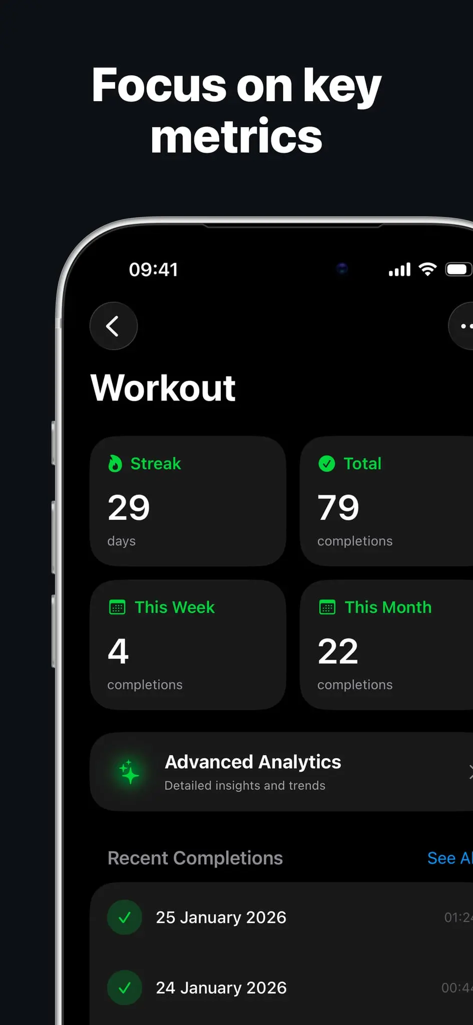 Screenshot 5 of Habit Tracker - Completer