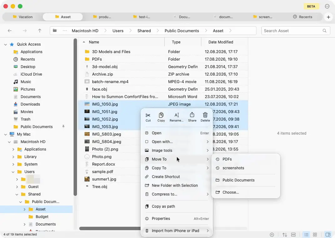 Screenshot 5 of ComfortFiles