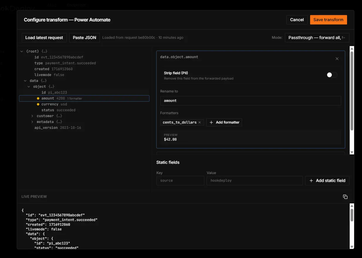 Screenshot 2 of HookDeploy