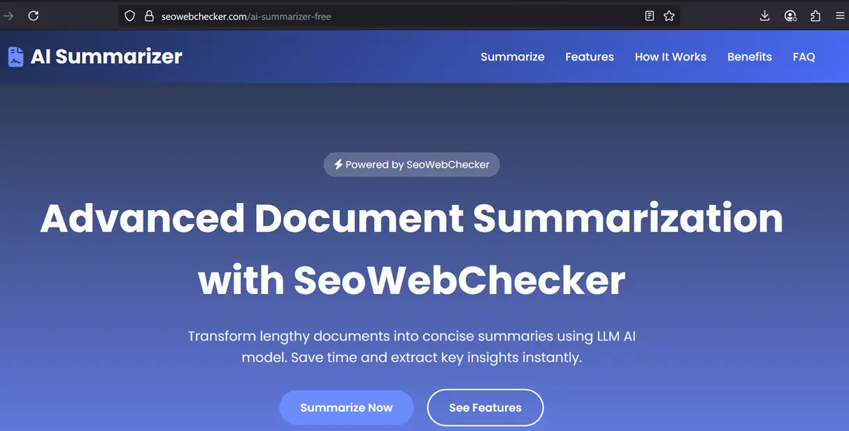 Screenshot 2 of SeoWebChecker