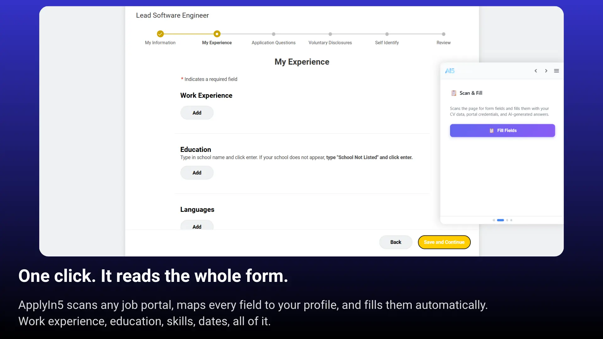 Screenshot 5 of ApplyIn5