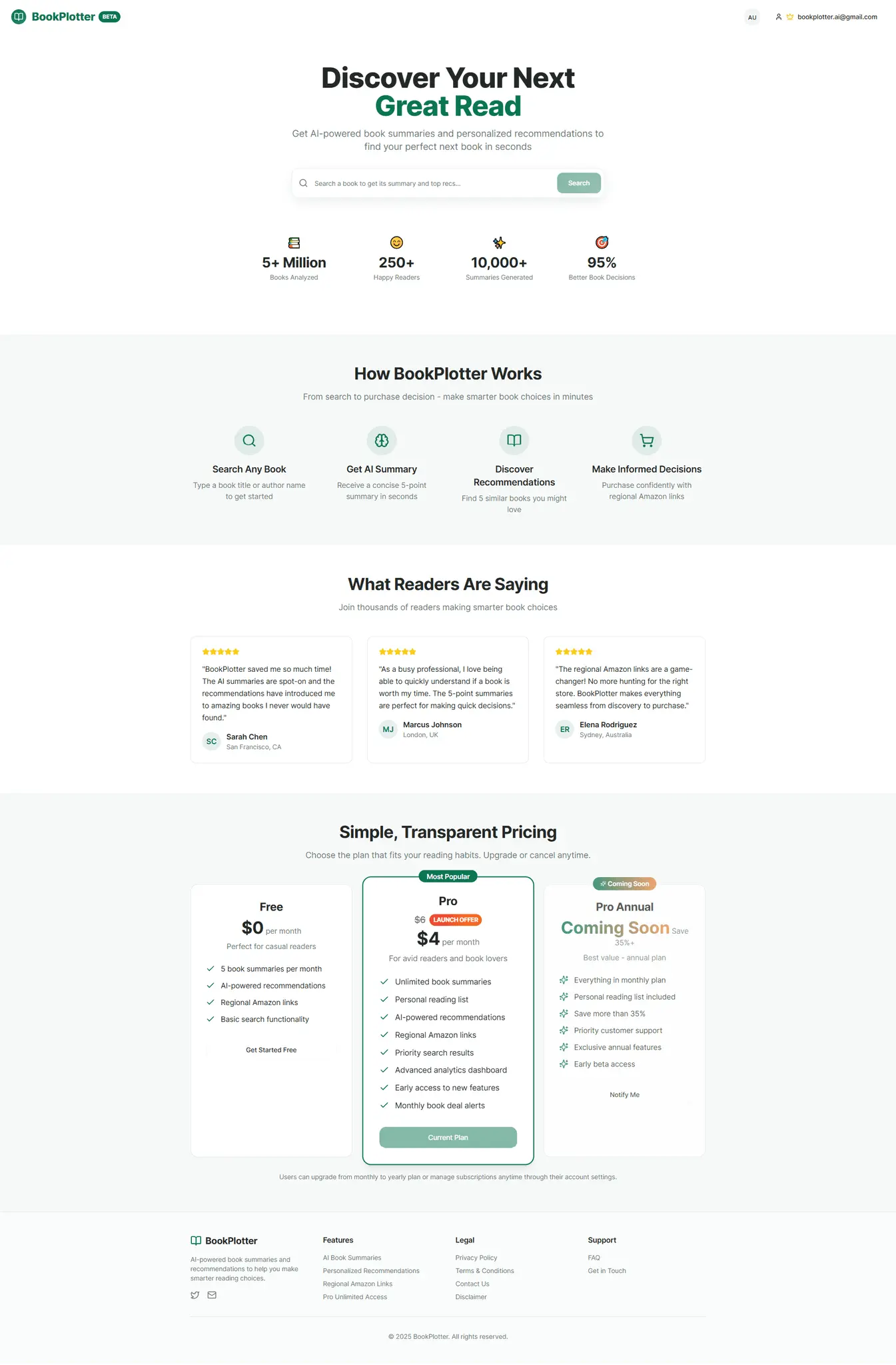 Screenshot 2 of BookPlotter