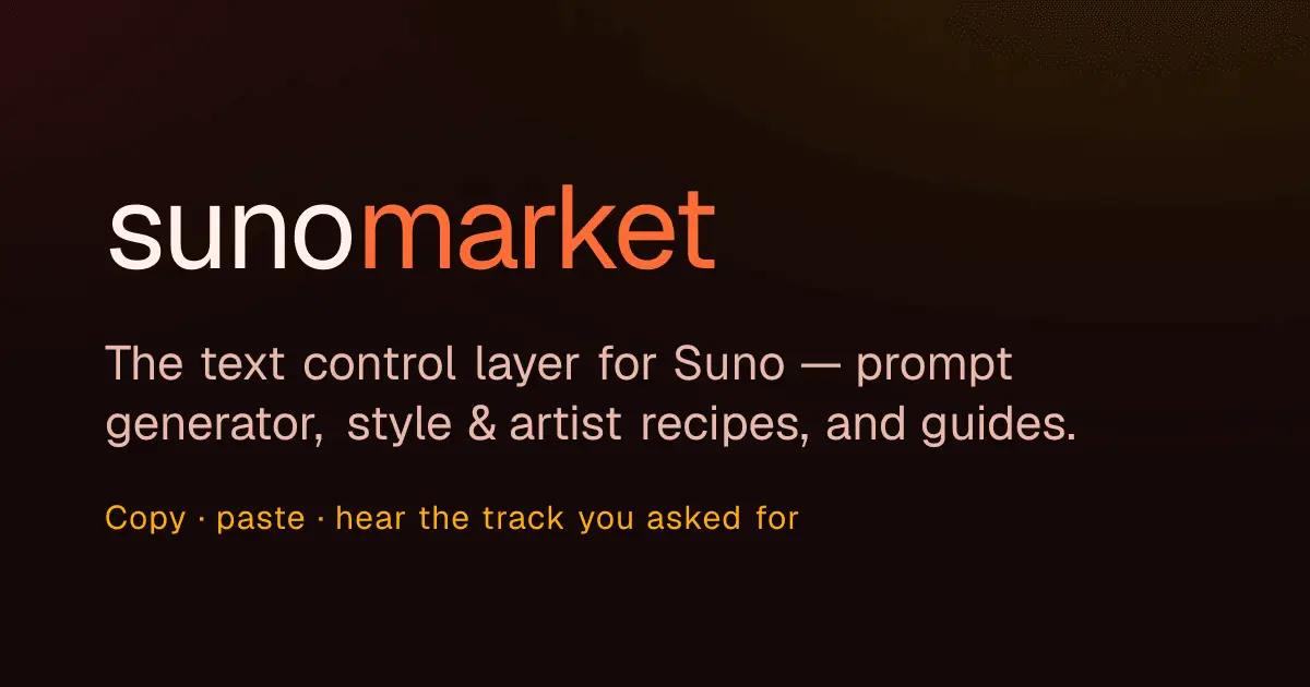 Screenshot 1 of SunoMarket