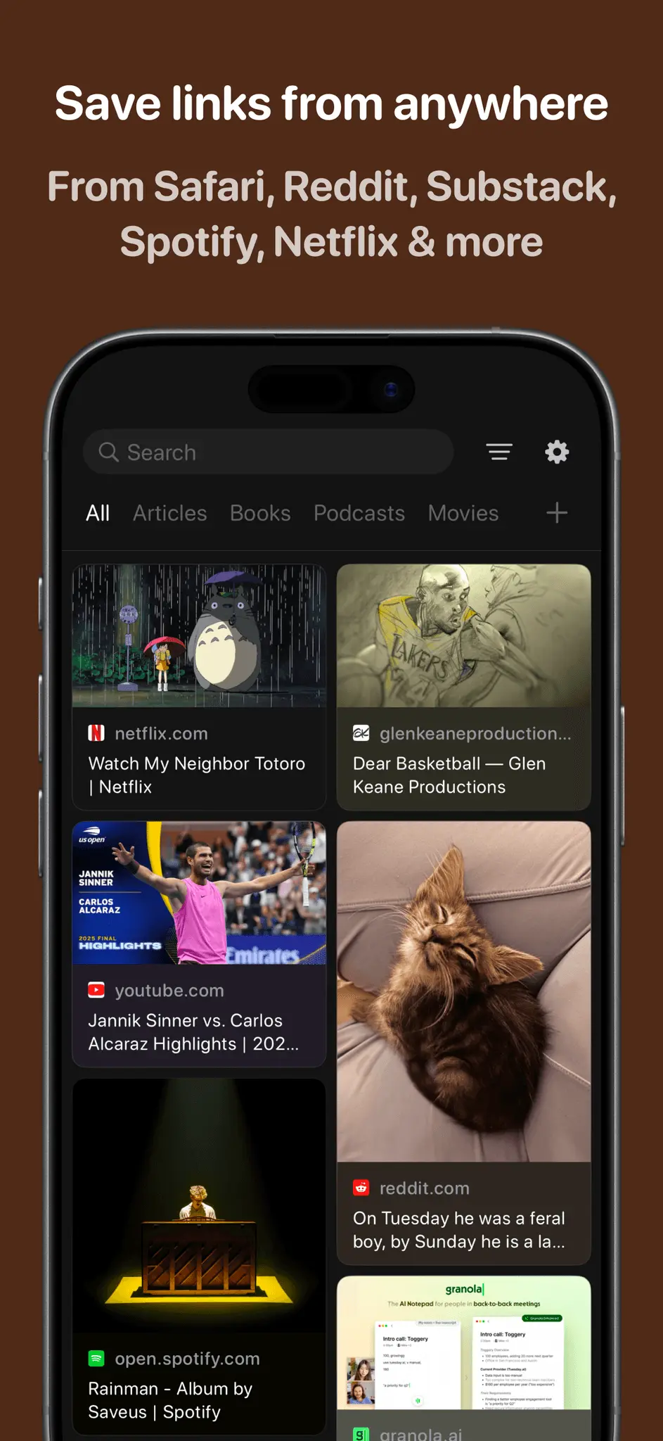 Screenshot 3 of Nutbox: save, organize, find