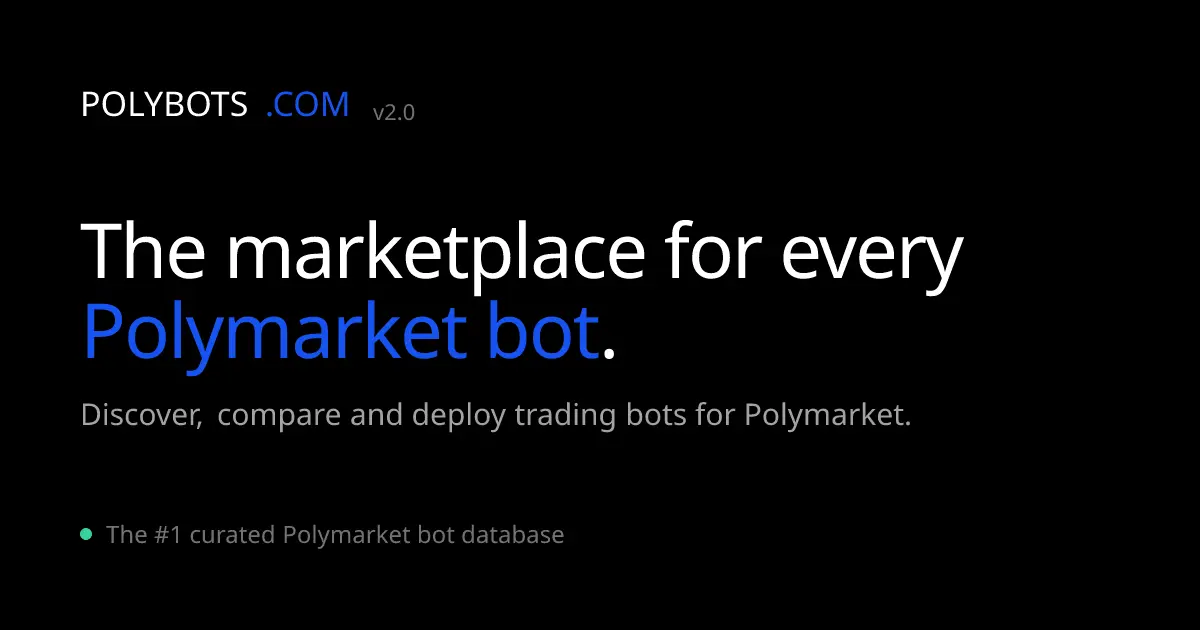 Screenshot 1 of Polymarket Bots