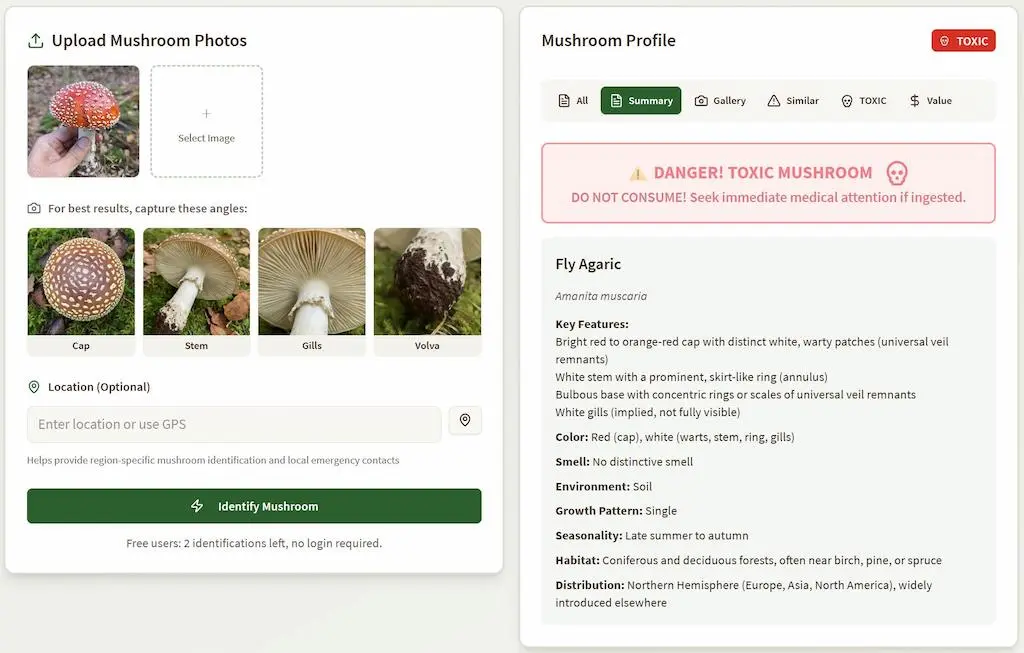 Screenshot 5 of Mushroom Identifier - Fast & Accurate Mu
