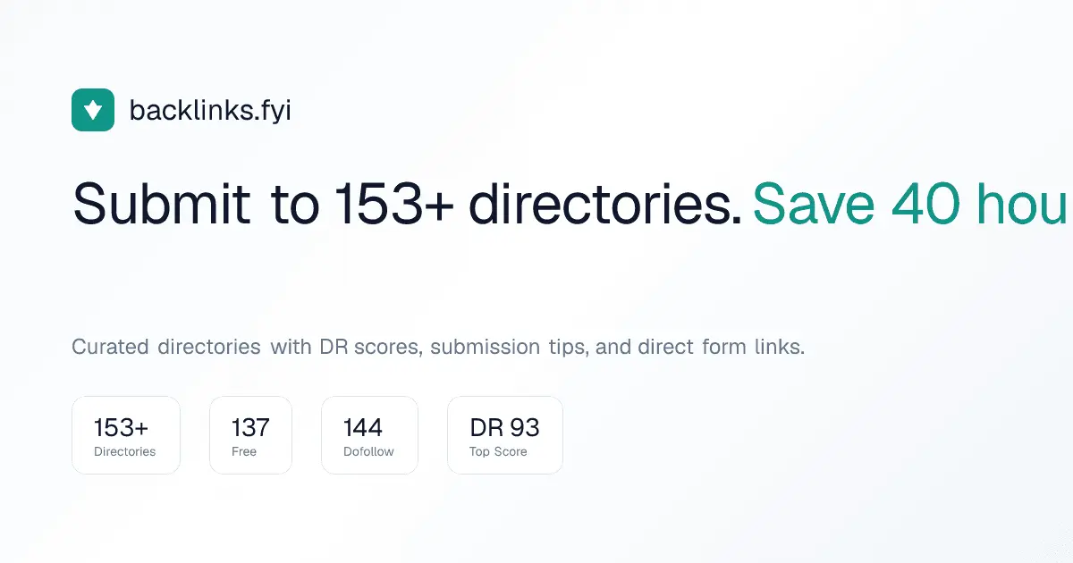 Screenshot 1 of backlinks.fyi