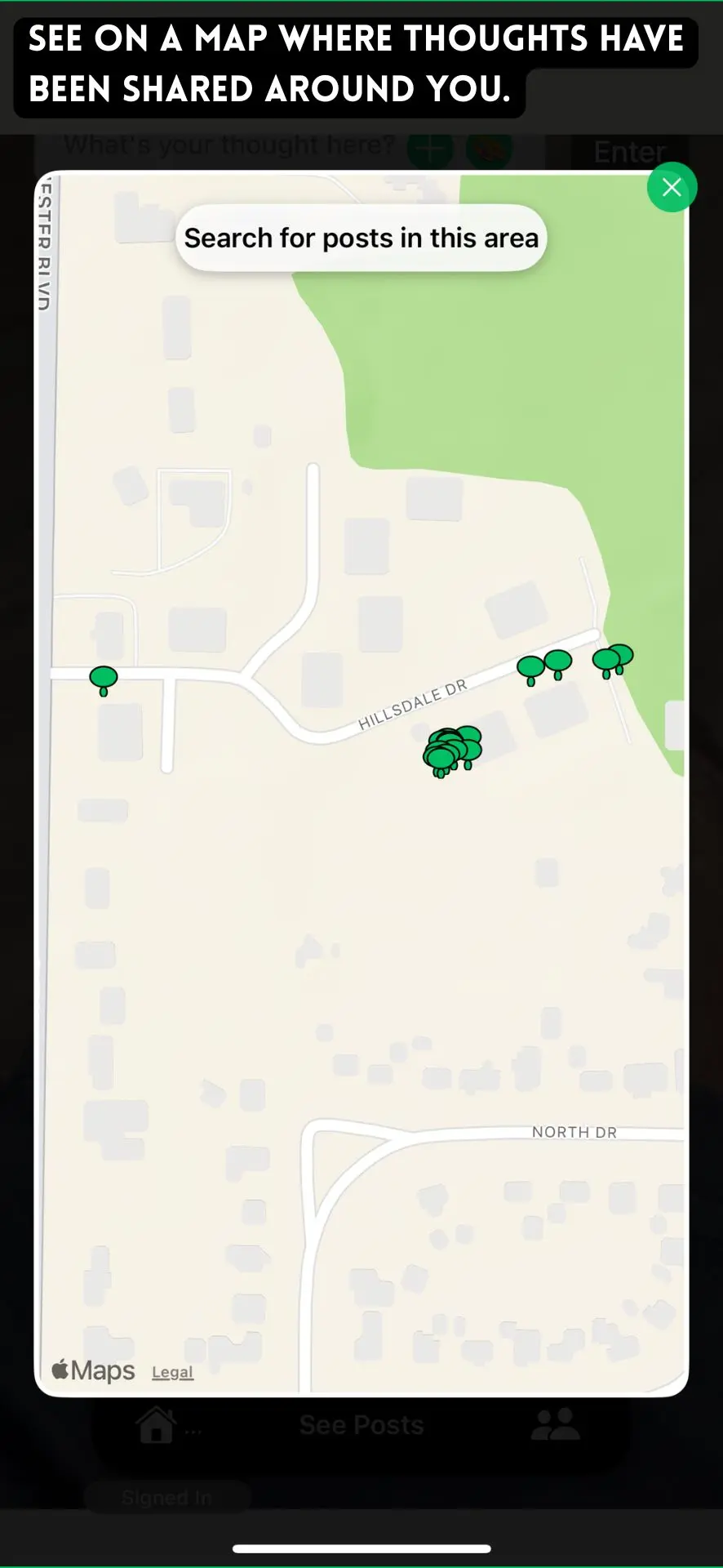 Screenshot 1 of Meden - the AR social media